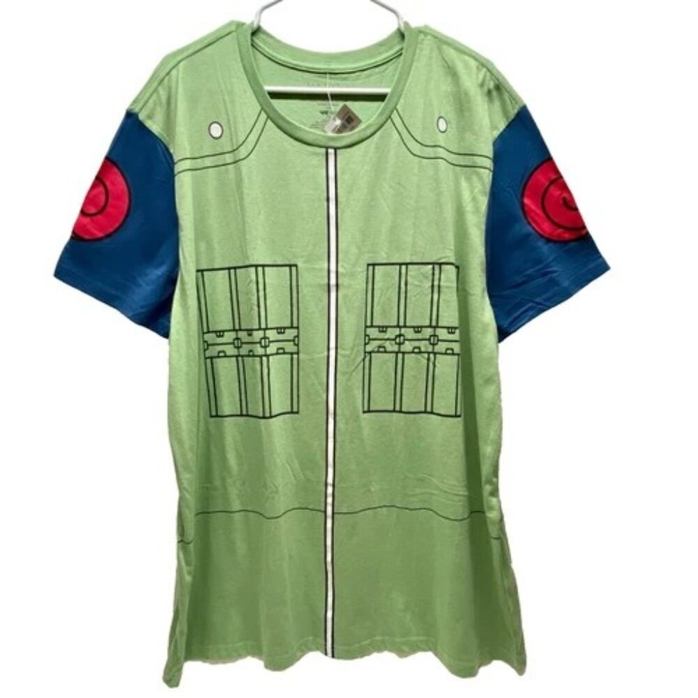 Naruto‎ Shippuden Kakashi ANBU T-Shirt Men's XXL Boruto Sasuke Graphics 2007 NWT